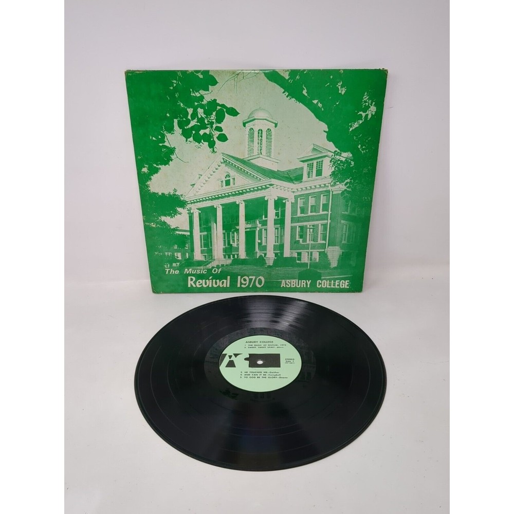 VIntage Asbury College Wilmore Kentucky Revival 1970 LP Vinyl Record Christian